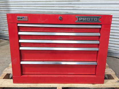Proto Single Bank Top Chest Tool Box 5 Drawer JSTV2720CS05RD Parts / Repair
