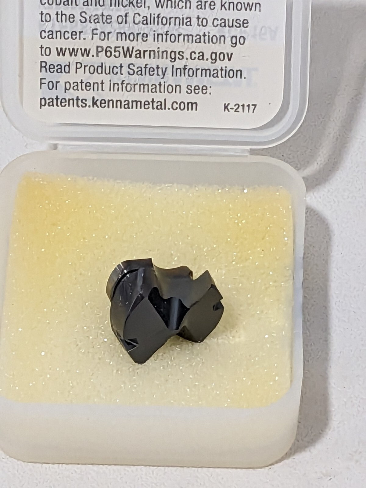 KENNAMETAL Replaceable Drill Tip: KTFSS05625FEG KCP15A 6771132