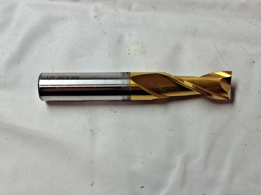Cleveland Cobalt Square End Mill 1/2" Dia 1" LOC 2FL C32521