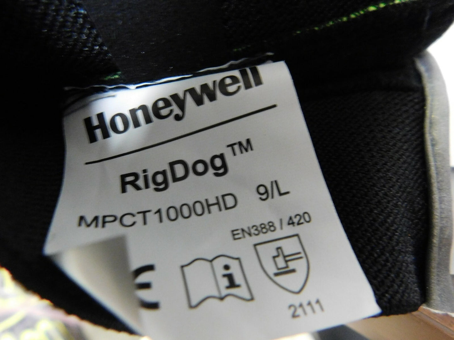 Honeywell Size L (9)  Impact Abrasion Work Glove MPCT1000HD/9L