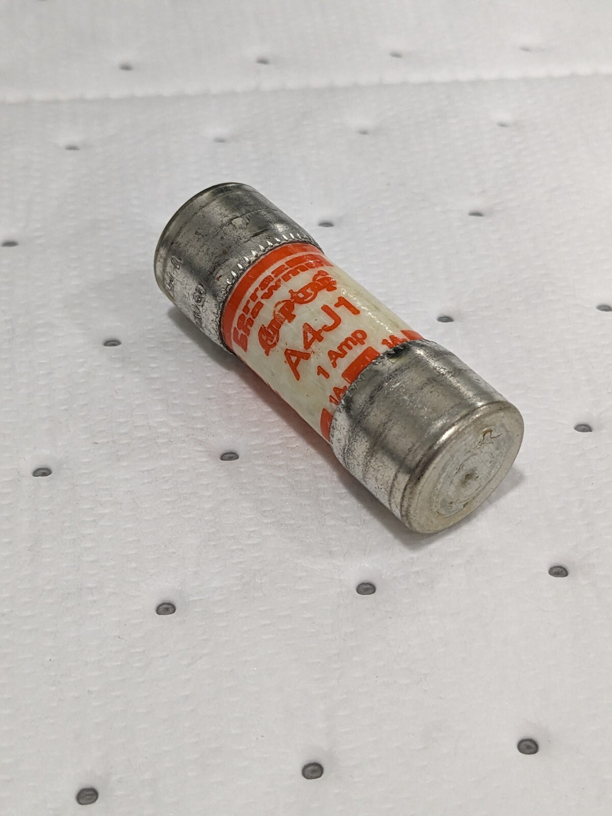 FERRAZ SHAWMUT Cylindrical Fast-Acting Fuse: J, 1 A, 20.6 mm Dia A4J1