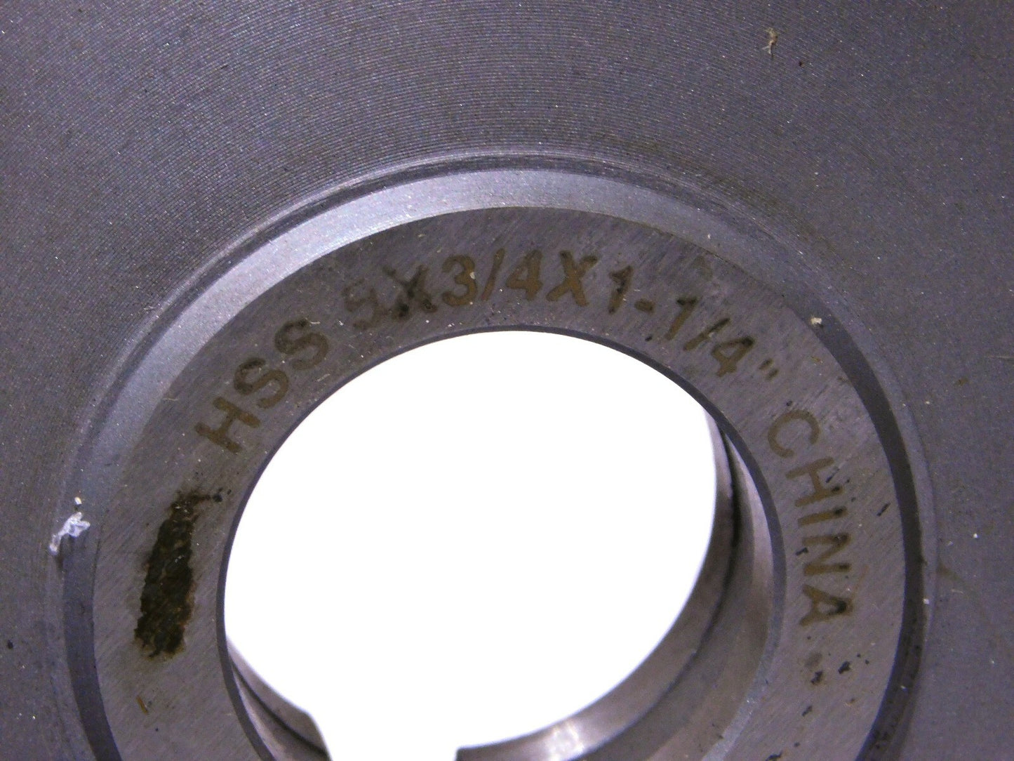 Interstate HSS Side Milling Cutter 5Dia x 3/4WOC x 1.25 Hole 301-5342
