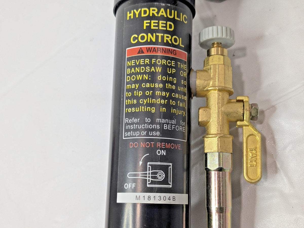 Hydraulic Feed Control w/Side Arm fits Metal Cutting Band Saw M181304B