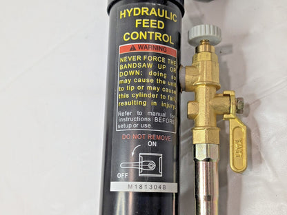 Hydraulic Feed Control w/Side Arm fits Metal Cutting Band Saw M181304B