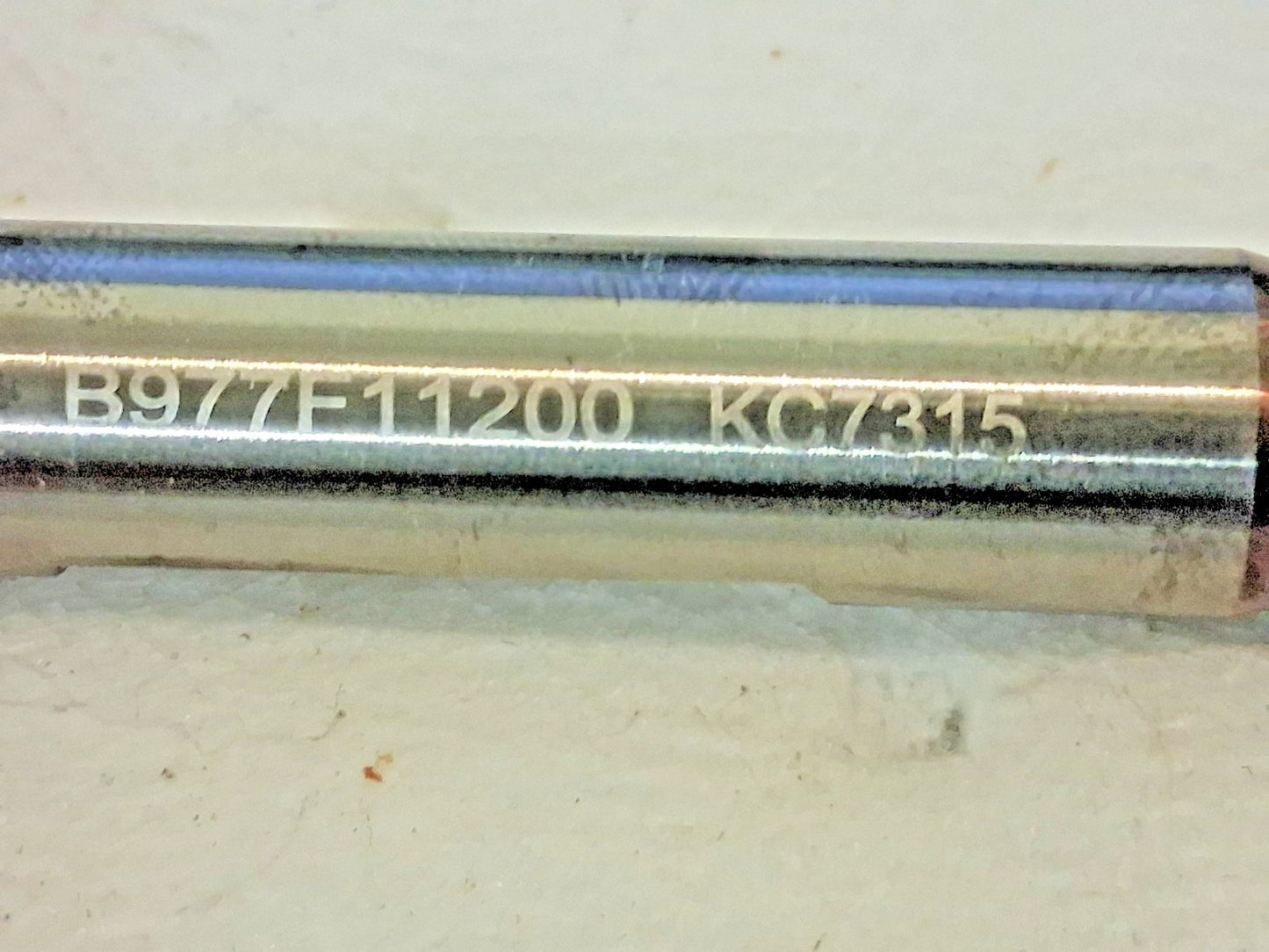 Kennametal Carbide Jobber Length Drill Bit 11.2mm Dia 140 Deg 1913779