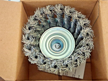 Tru-Maxx Knotted Cup Brush 3-1/2" Dia 0.023" Wire Dia GSSC000007