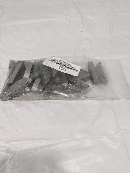 #1222-1 Standard Woodruff Key 2-3/4″ Long x 3/8″ Wide, Steel Qty 25 TXCARBON