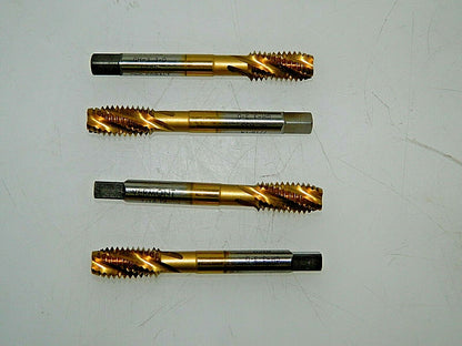 Vermont Bottom Tap 7/16"-14 UNC 4F H3 HSCo TiN SF 8.20mmx22mmx80mm Qty 4 29