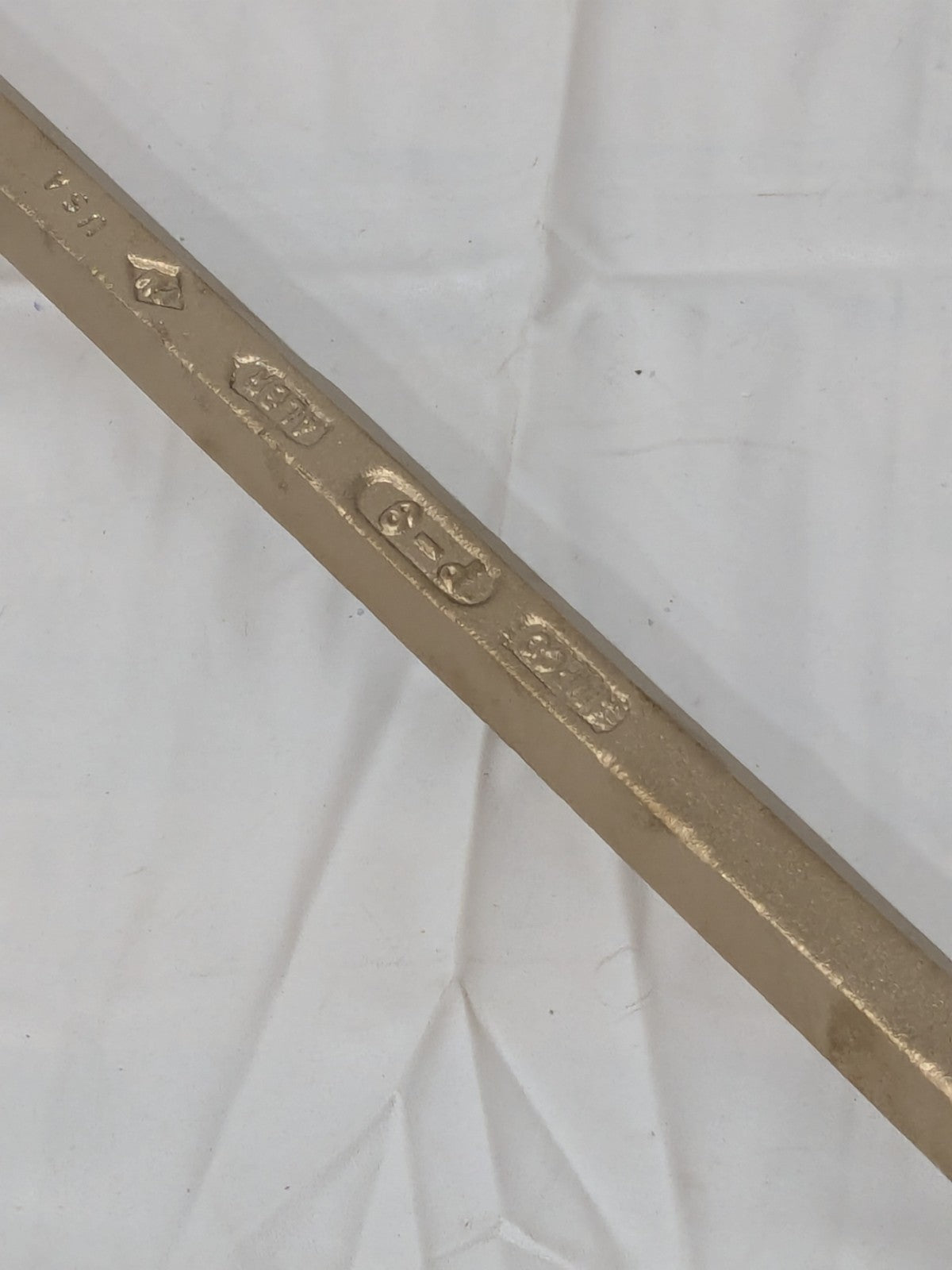AMPCO 18" OAL Pinch Bar 1" Tip, Aluminum Bronze P-9