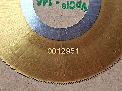 KEO 950 Jewlers Saw HSS Ø3 x .020 x Ø1 230 Teeth TiN Coated 950-000-620