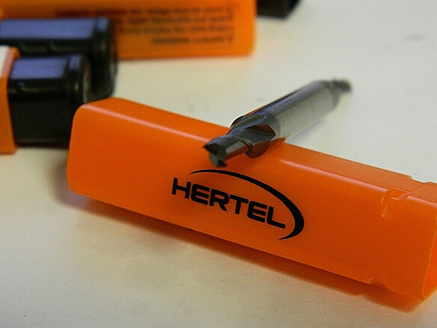 Hertel 1/8" x 1/4" x  3/16" x 2" 2 Flute Carbide Square End Mills Qty 4 59916304