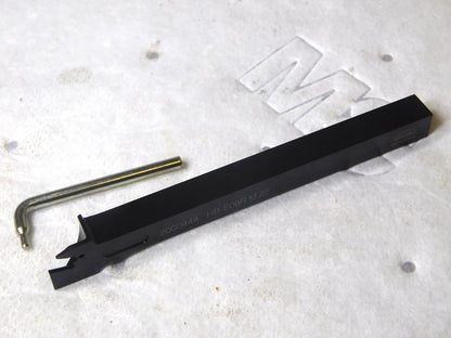 Hertel Indexible Cut-Off Toolholder 1.18 Max DOC 1/2 Shank Dia 6 OAL 2000444