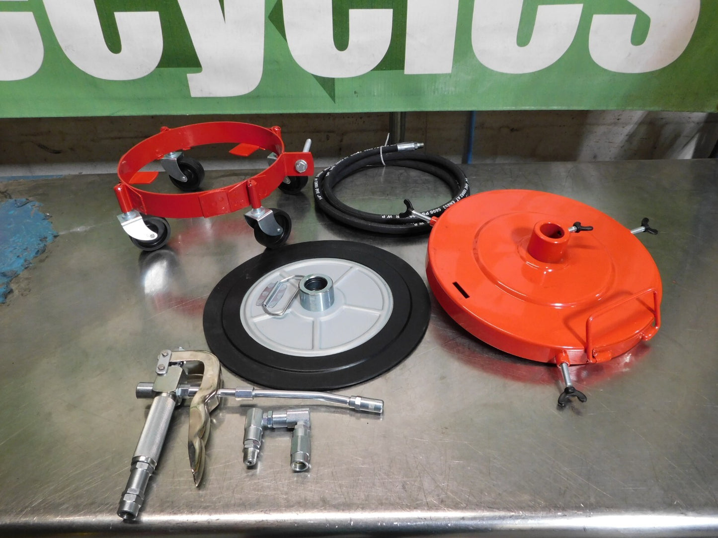 Pro-Lube Aluminum &amp; Steel Air-Operated Pump 25-50 Gal GP1/ST/501/01-B INCOMP