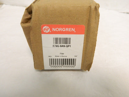 Norgren 3/4" Port 7.95" x 3.15" Standard Filter Polycarbonate Bowl F74G-6AN-QP1