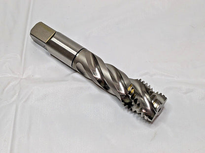 YG1 Spiral Flute Combo Tap Bright Coated HSS-EX 1"-8 GH6 4FL T2786