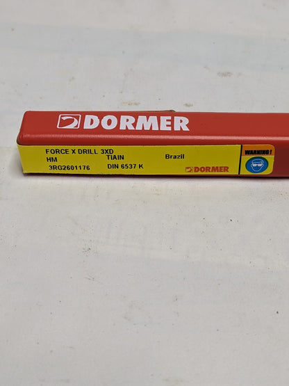 DORMER Screw Machine Length Drill Bit: 1/8 Dia, 140 ° Point 5980514