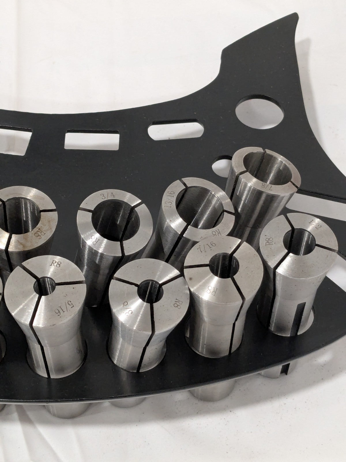 Collet Set: 13 Pc, 1/8 to 7/8 Capacity 231-2113