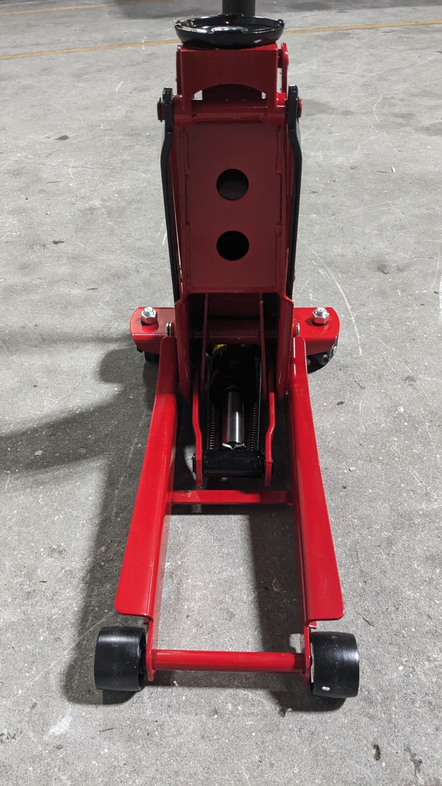 BIG RED Hydraulic Low Profile Steel Service Floor Jack 3 Ton Cap Incomplete