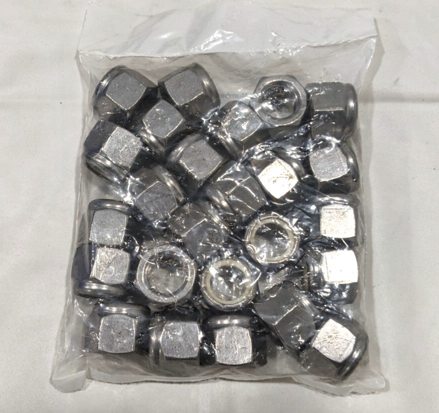 Stainless Steel Hex Lock Nut with Nylon Insert  3/4-10  *Pack of 25*  L79NE1210
