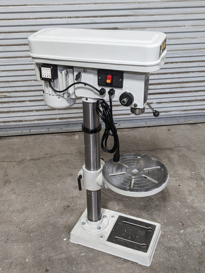 Enco Step Pulley Floor Drill Press 13" Swing 16-Speed 250 - 3100 RPM 115v