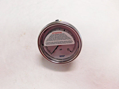 Wika Pressure Gauge 2-1/2" Dial 1/4" Thread 30-0 Scale Range 9745068