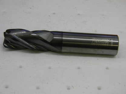 ACCUPRO 3/4 Diam 4 Flute Carbide 0.06 Corner Radius End Mill 6504424