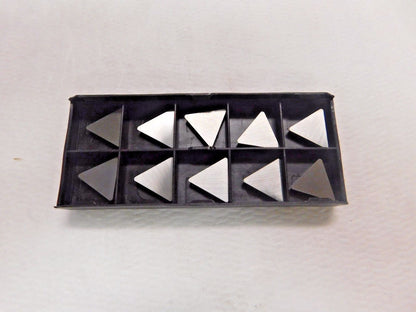 Interstate Carbide Insert Triangle TPU 322 Grade C2 QTY 10 2042-8034