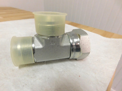 Parker Swivel Nut Run Tee 37º Flare x Swivel x Flare Connection 20 R6X-S