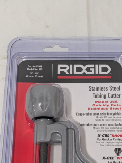Ridgid Hand Tube Cutter: 1/4 to 1-3/8" Tube 29963