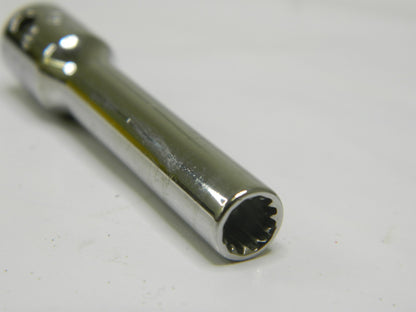 PROTO  Spline Socket: 1/4" Drive, #6 Spline, 3/16" Hex 12 Points J4706DPL