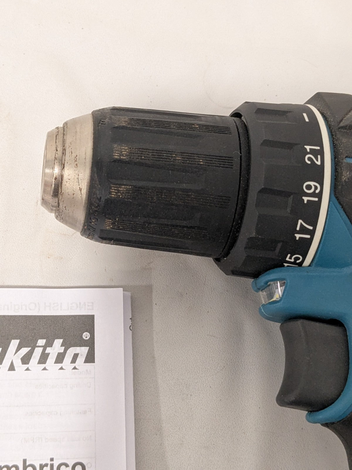 Makita Cordless Drill 18V 1/2" Chuck, 0 to 600 & 0 to 1,900 RPM XFD10Z TOOL ONLY