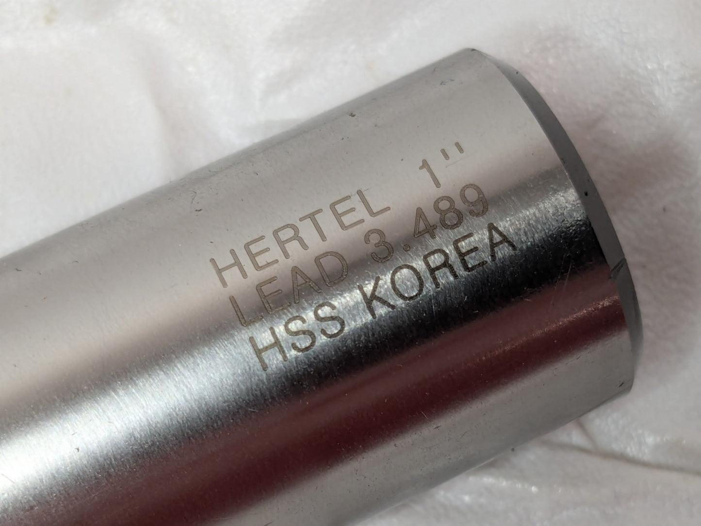 Hertel Square End Mill HSS 1" Dia X 2" LOC X 4-1/2" OAL 3FL 02478279