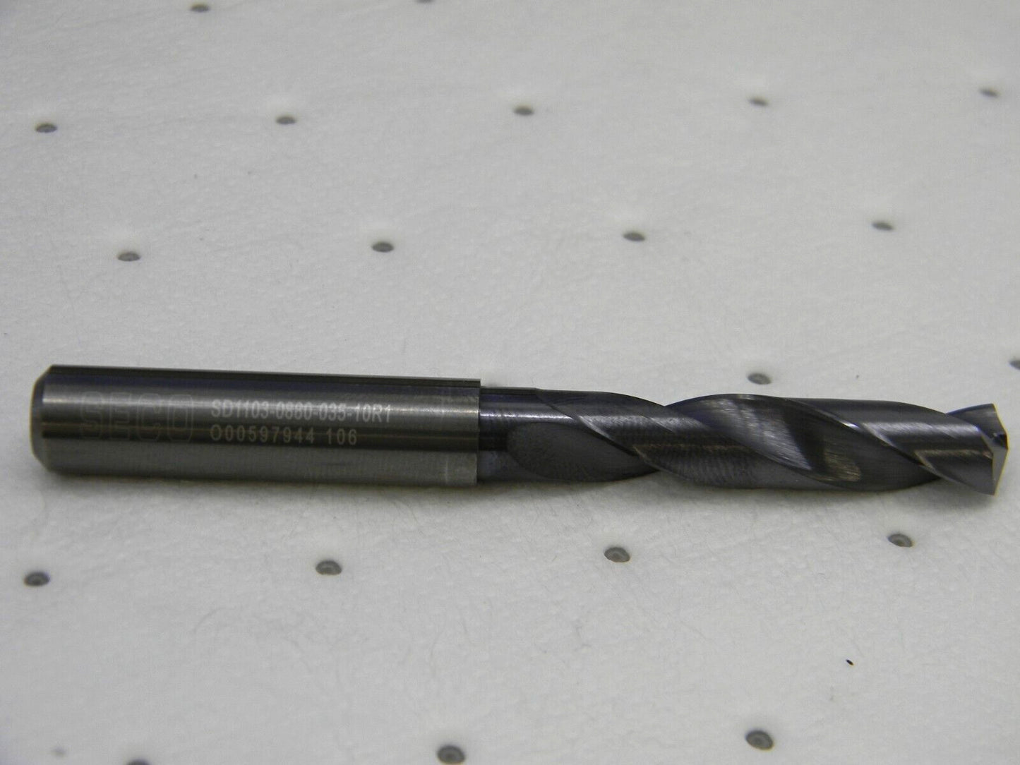 SECO Solid Carbide Screw Machine Length Drill Bit 0.3465" Dia, 140 ° 02899053
