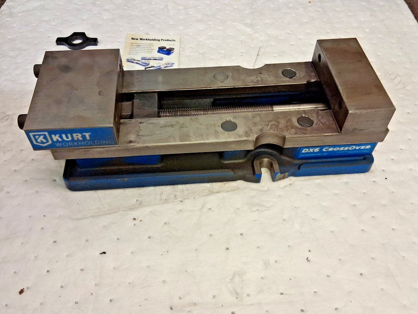Kurt Single Station Precision Machine Vise Stationary Base FOR PARTS/REPAIR DX6