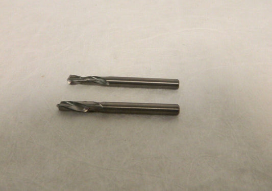 M.A. Ford #4 118° Spiral Flute Carbide Screw Machine Drill Bit Qty 2 20620900