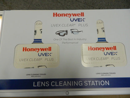 UVEX Portable/Wall-Mount Non-Silicone Anti-Fog Anti-Static Lens Cleaning Station