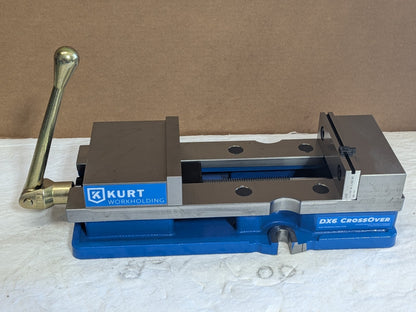 Kurt CrossOver Precision Machine Vise 6" Jaw Width 9" Opening Capacity DX6
