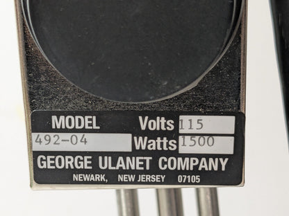 Ulanet HeetGrid Immersion Heater 1500 Watts 115V 492-04