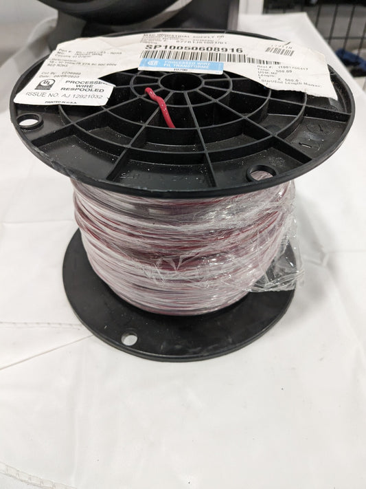 INDUSTRIAL WIRE WIRE HOOKUP 16AWG STR 600V, RED 6G-1601-03-ROHS