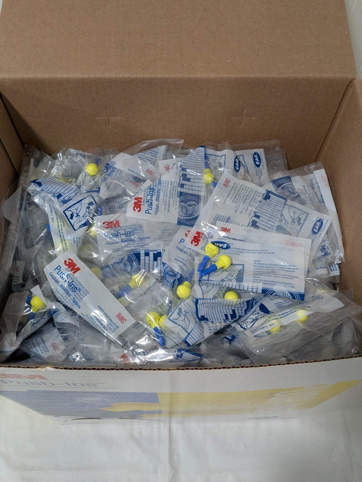 3M™ E-A-R™ Push-Ins™ Uncorded Foam Earplugs, NRR 28dB (500pr) 7000127184