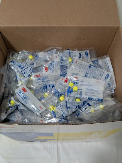 3M™ E-A-R™ Push-Ins™ Uncorded Foam Earplugs, NRR 28dB (500pr) 7000127184