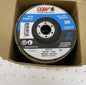 CGW ABRASIVES 10pcs Flap Disc: 5/8 Hole 80 Grit, Zirconia Alumina Type 29 42165