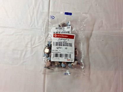Norgren Push-to-Connect Tubes BSPT Fitting ISO R Connectors QTY10 00350074