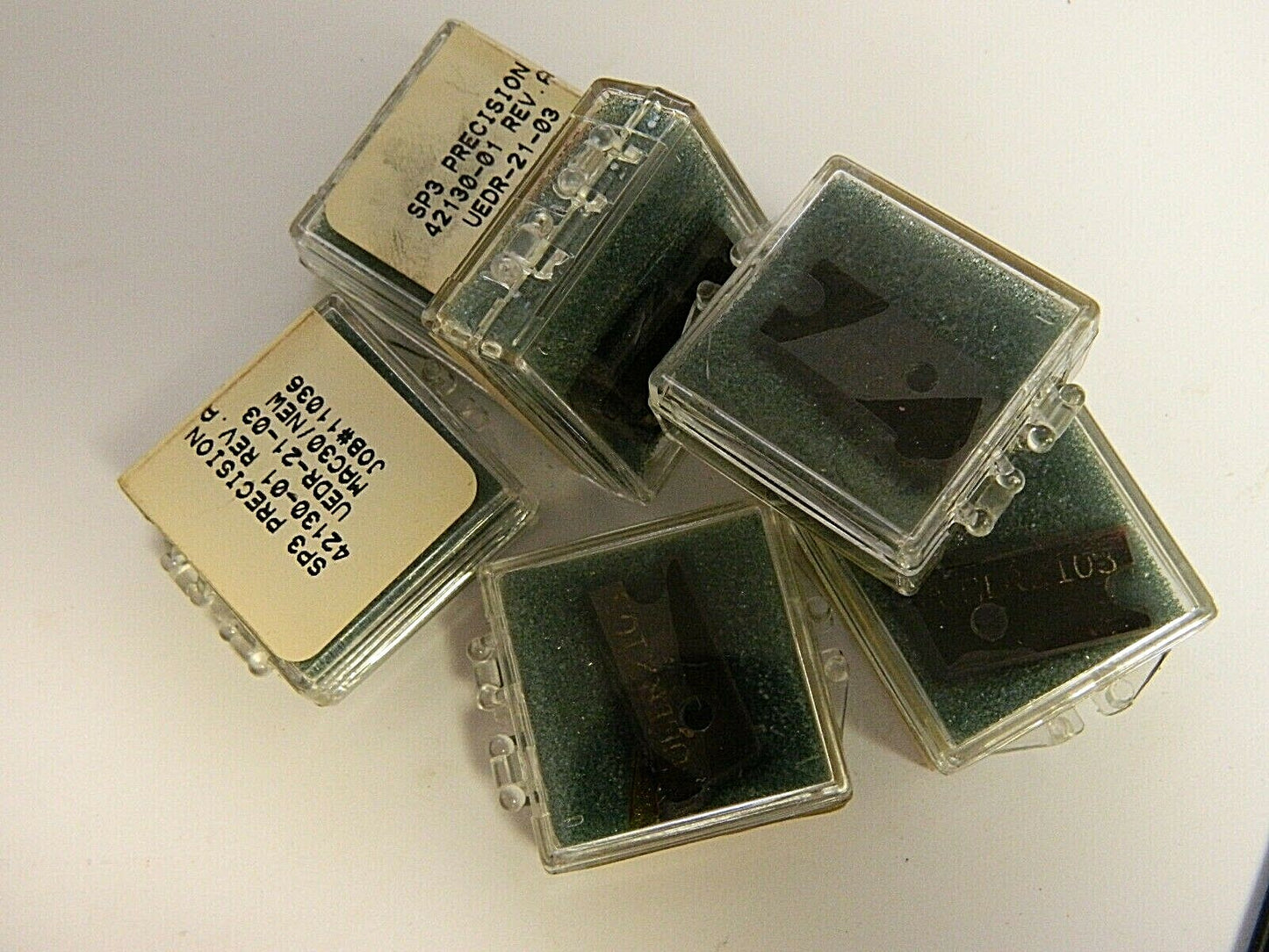 SP3 Precision 42130-01 UEDR-21-03 MAC30 Carbide Inserts QTY 6