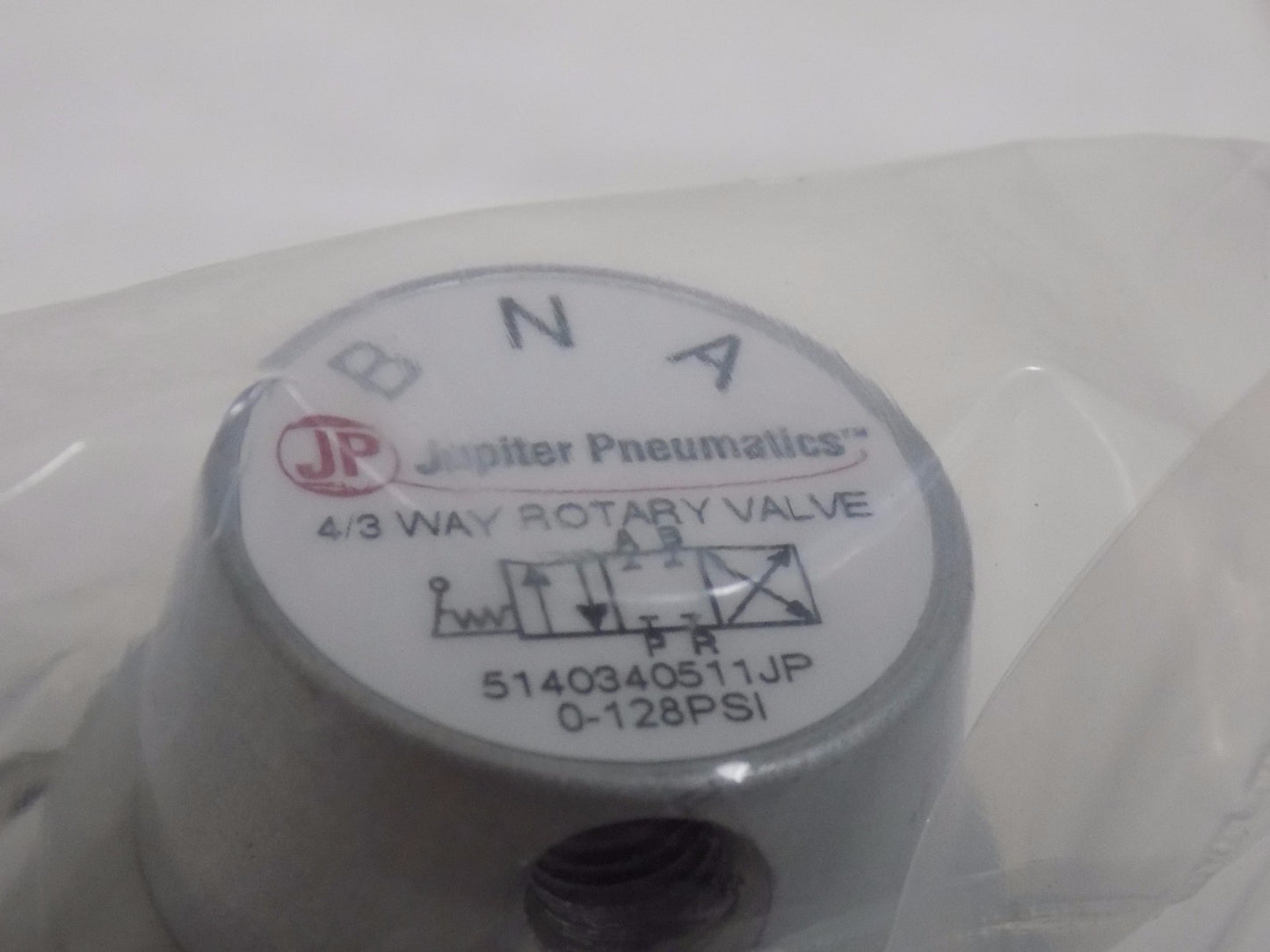 Jupiter Pneumatics Mechanical Rotary Valve 1/4" NPT 4-3 Position 5140340511