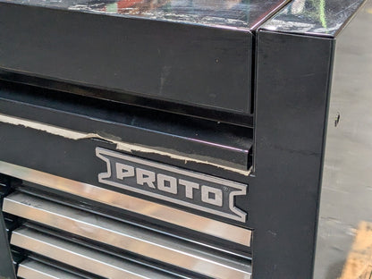Proto Double Bank Top Chest Tool Box 12 Drawer 41" x 22" x 27" LO