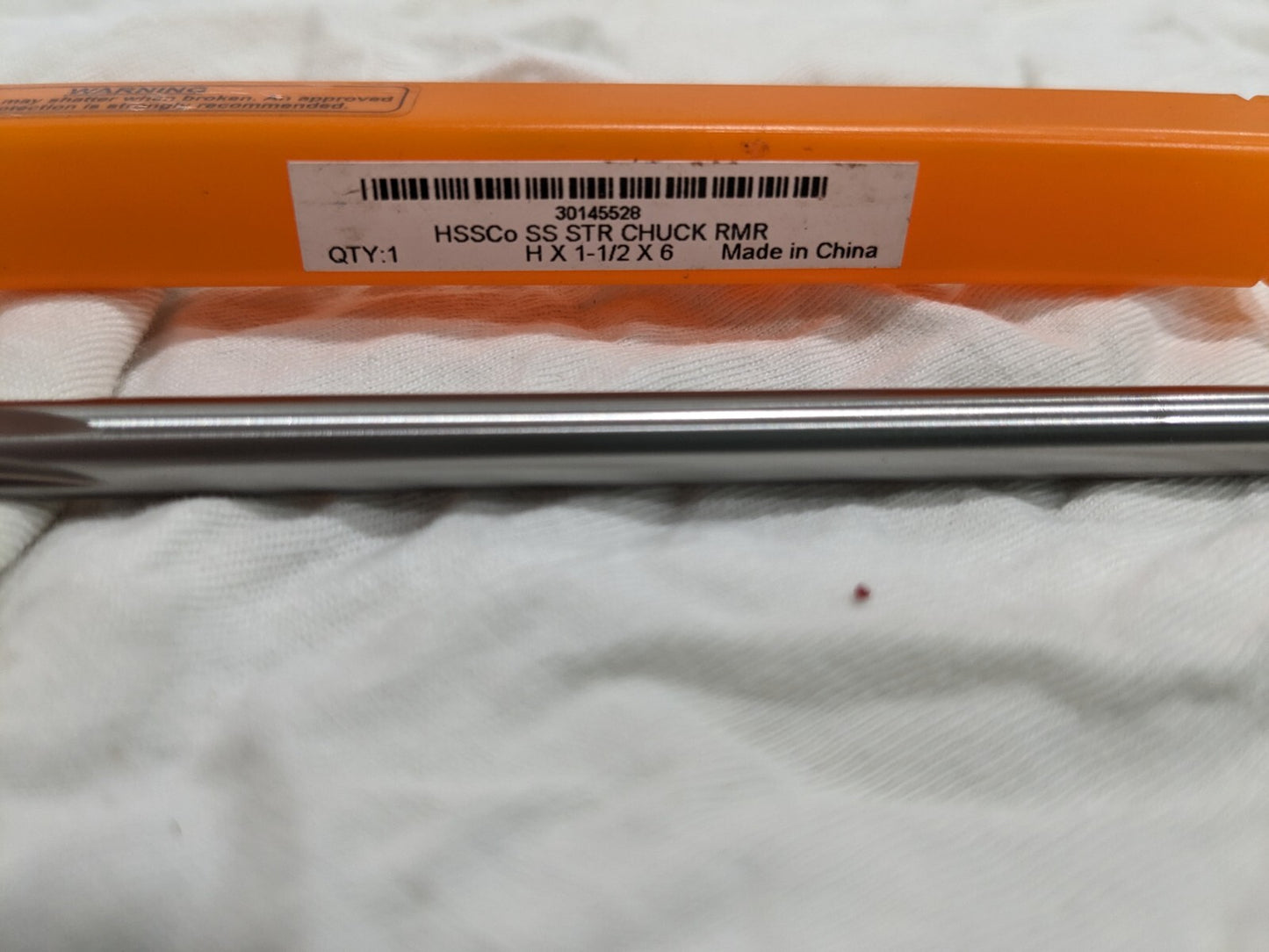 HERTEL Chucking Reamer: Letter H, 6" OAL, 1-1/2" Flute Length 72309081