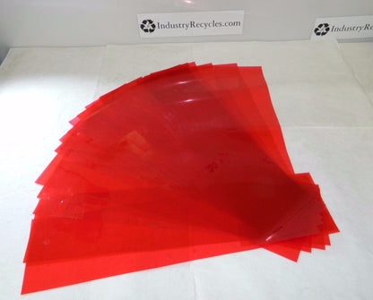 Professional Red Shim Stock Sheet 0.002" Thick x 5" W x 20" L Qty