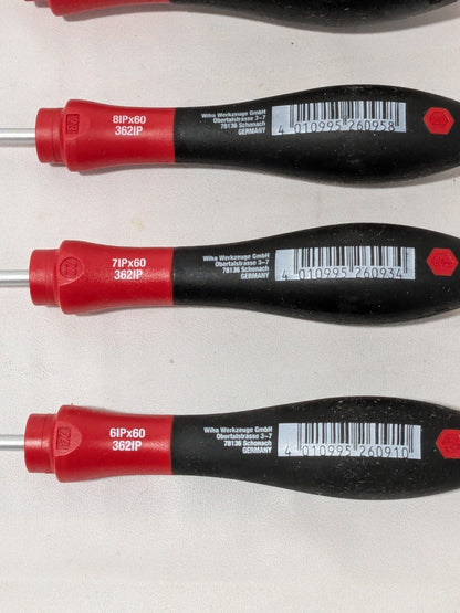 Wiha Screwdriver Set: 5 Pc, TorxPlus INCOMPLETE 36296
