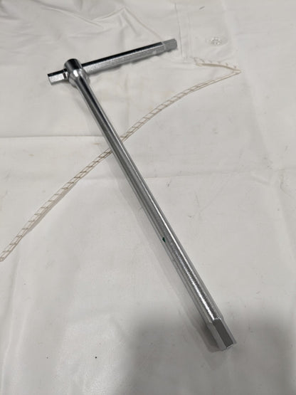 BETA Hex Key: 8.00 mm Hex, Hex End, Sliding T-Handle 009510580